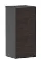 Hansgrohe-HG-Xevolos-E-Halbhochschrank-Schiefergrau-Matt-400-360-Tueranschlag-rechts-Eiche-Dunkel-54217730 gallery number 1
